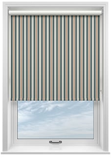 The British Stripe Co. Charles, Teignbridge No.1 - Roller Blind